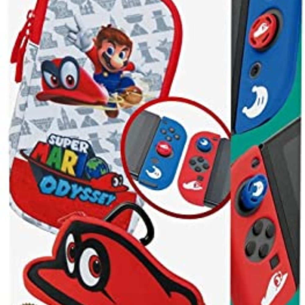 Super Mario Odyssey Accessory Set Officially Licensed - Nintendo Switch